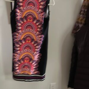 NWT, NY and Company dress, beautiful Aztec floral, never worn, size XS.